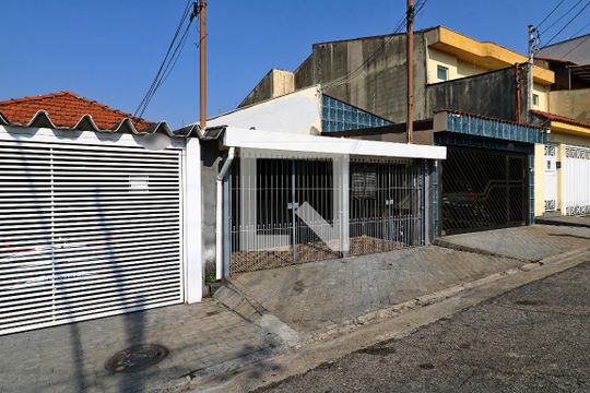 Fachada de casa para alugar com 2 quartos, 94m² em Santa Maria, Santo André