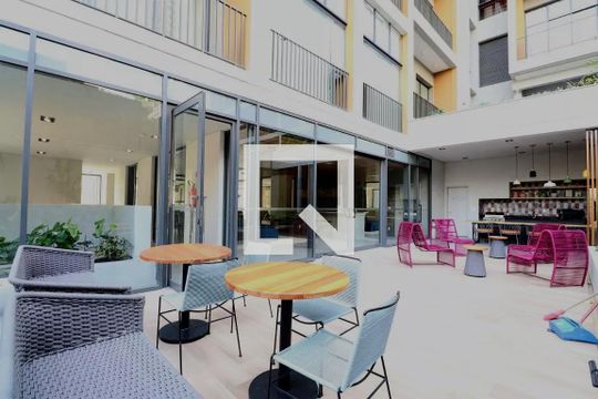 Área comum - Salão de festas de kitnet/studio à venda com 1 quarto, 28m² em Perdizes, São Paulo