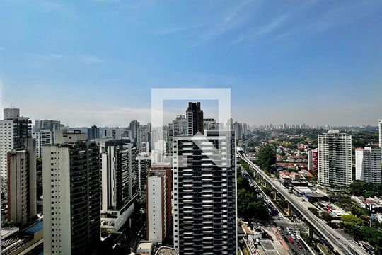 Vista de kitnet/studio para alugar com 0 quarto, 38m² em Campo Belo, São Paulo