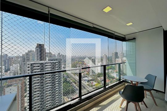 Sacada de kitnet/studio para alugar com 0 quarto, 38m² em Campo Belo, São Paulo