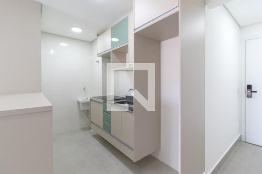 Cozinha de apartamento para alugar com 1 quarto, 37m² em Jardim São Paulo(zona Norte), São Paulo