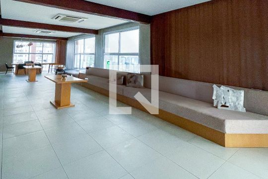 Área comum - Salão de festas de apartamento para alugar com 1 quarto, 57m² em Paraíso, São Paulo