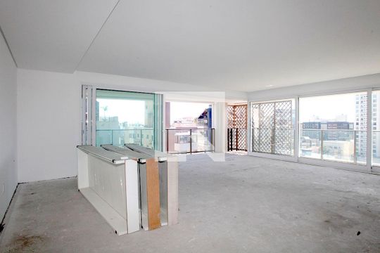 Sala de apartamento à venda com 3 quartos, 221m² em Petrópolis, Porto Alegre