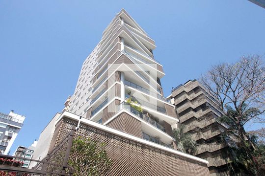 Fachada de apartamento à venda com 3 quartos, 221m² em Petrópolis, Porto Alegre