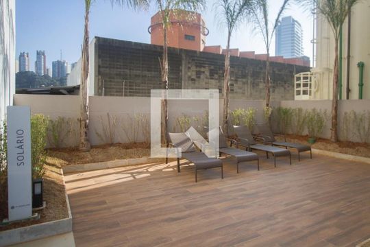 Solário de apartamento para alugar com 1 quarto, 31m² em Jardim Caravelas, São Paulo