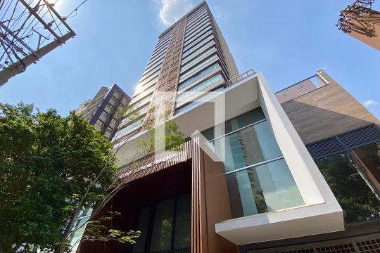 Fachada de kitnet/studio para alugar com 1 quarto, 24m² em Pinheiros, São Paulo