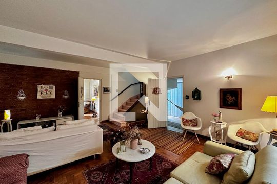 Sala de casa à venda com 4 quartos, 170m² em Campo Belo, São Paulo
