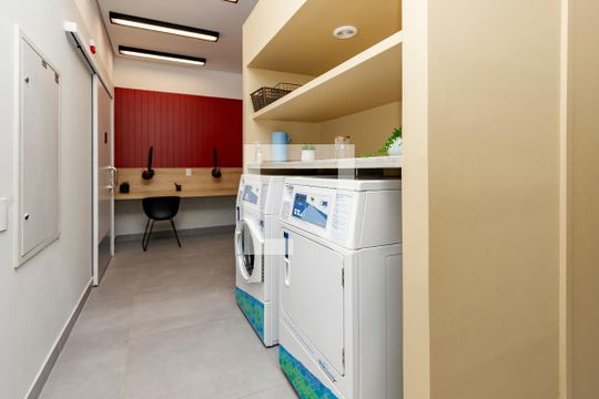 Área Comum de kitnet/studio à venda com 1 quarto, 31m² em Santo Amaro, São Paulo