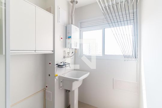 Área de Serviço de apartamento para alugar com 2 quartos, 57m² em Ipoema, Mogi das Cruzes