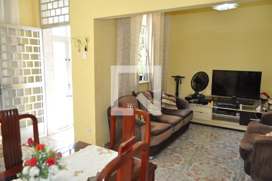 Sala de casa à venda com 3 quartos, 108m² em Riachuelo, Rio de Janeiro