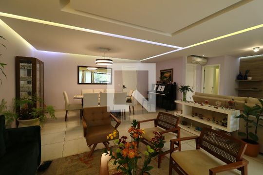 Sala de apartamento à venda com 3 quartos, 201m² em Vila Gilda, Santo André