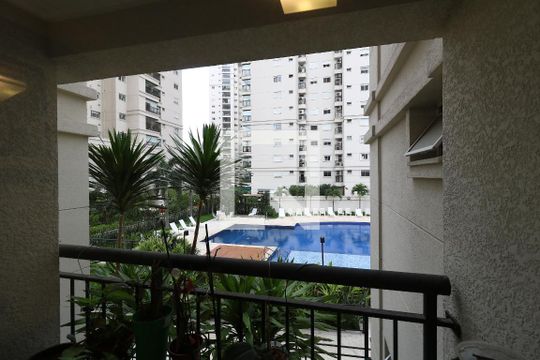Vista da Suíte 1 de apartamento à venda com 3 quartos, 201m² em Vila Gilda, Santo André