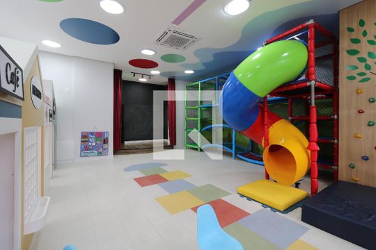 Área Comum - Brinquedoteca de apartamento à venda com 3 quartos, 201m² em Vila Gilda, Santo André