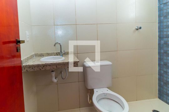 Banheiro da Suíte 1 de casa de condomínio à venda com 2 quartos, 112m² em Vila Alpina, São Paulo