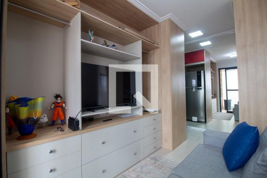 Sala de kitnet/studio para alugar com 1 quarto, 26m² em Campo Belo, São Paulo