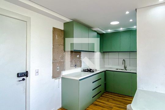 Cozinha de apartamento à venda com 2 quartos, 35m² em Canindé, São Paulo
