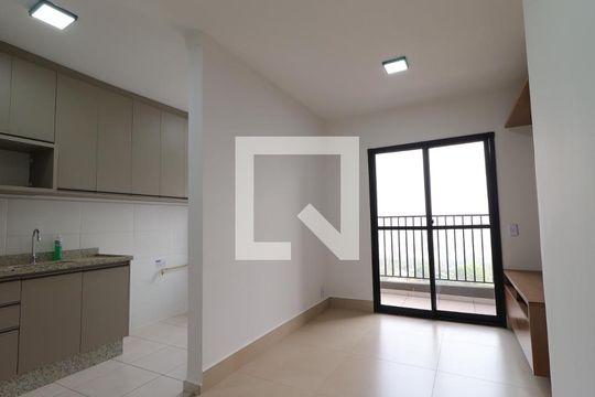 Sala de apartamento para alugar com 2 quartos, 50m² em Residencial Monterrey, Ribeirão Preto