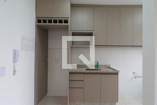 Cozinha de apartamento para alugar com 2 quartos, 50m² em Residencial Monterrey, Ribeirão Preto