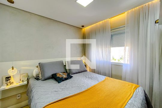 Quarto 1 - Suíte de apartamento à venda com 2 quartos, 74m² em Quarta Parada, São Paulo