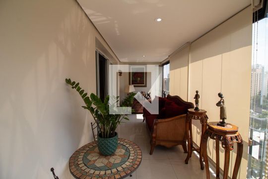 Varanda de apartamento à venda com 4 quartos, 172m² em Cidade Monções, São Paulo