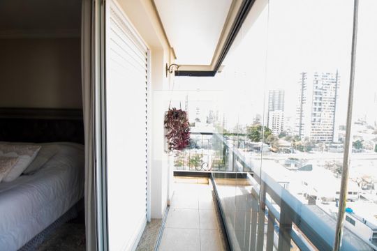 Suite 3  - Varanda de apartamento à venda com 4 quartos, 172m² em Cidade Monções, São Paulo