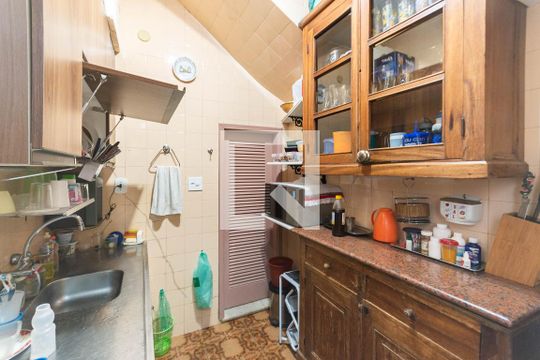 Cozinha de casa à venda com 2 quartos, 120m² em Tijuca, Rio de Janeiro