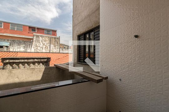 área de serviço de apartamento para alugar com 1 quarto, 32m² em Vila das Merces, São Paulo