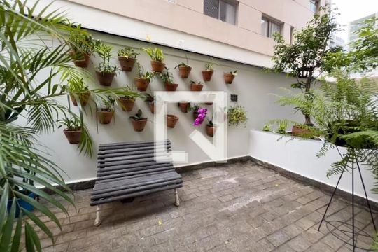 Área comum de apartamento para alugar com 1 quarto, 57m² em Itaim Bibi, São Paulo