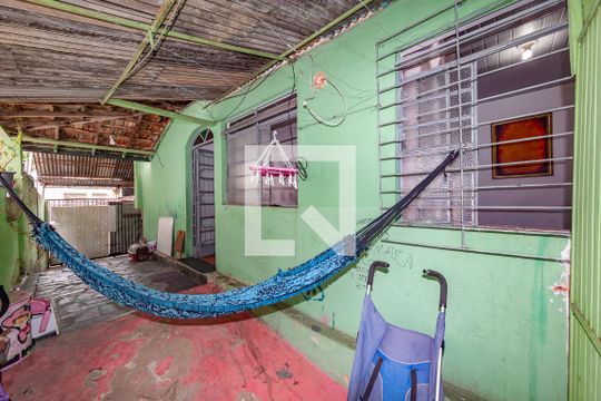Varanda - Garagem  de casa à venda com 2 quartos, 180m² em Nova Esperança, Belo Horizonte