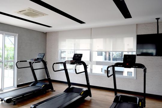 Área comum de apartamento para alugar com 1 quarto, 30m² em Pinheiros, São Paulo