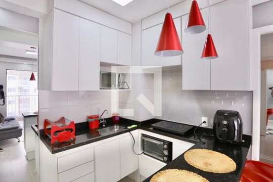 Cozinha de apartamento à venda com 1 quarto, 34m² em Mooca, São Paulo