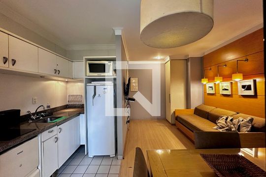 Sala de apartamento para alugar com 1 quarto, 25m² em Vila Congonhas, São Paulo