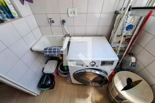 Área de Serviço de apartamento à venda com 3 quartos, 64m² em Bosque da Saúde, São Paulo