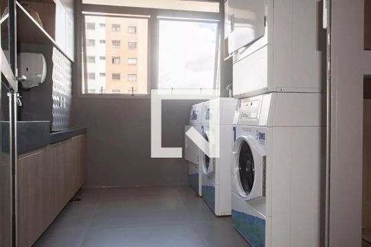Área comum - Lavanderia de kitnet/studio à venda com 1 quarto, 28m² em Vila Clementino, São Paulo