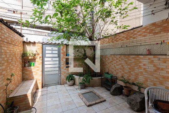 Varanda da Sala de casa à venda com 3 quartos, 115m² em Tijuca, Rio de Janeiro