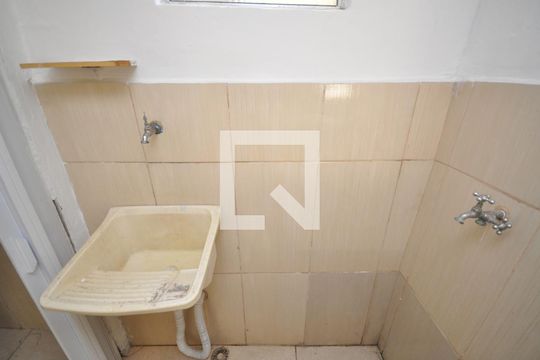 Área de Serviço de casa para alugar com 1 quarto, 40m² em Vila Maria Alta, São Paulo