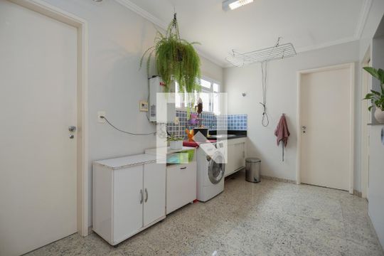 Área de serviço de apartamento à venda com 4 quartos, 198m² em Santana, São Paulo