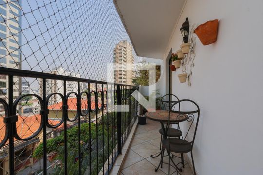 Varanda de apartamento à venda com 4 quartos, 198m² em Santana, São Paulo