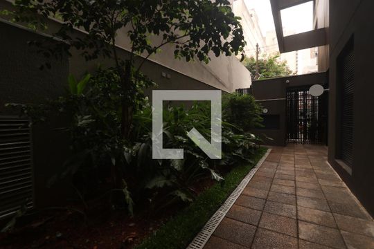 Área comum de kitnet/studio para alugar com 1 quarto, 22m² em Jardim Paulista, São Paulo