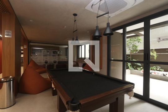 Área comum de kitnet/studio para alugar com 1 quarto, 22m² em Jardim Paulista, São Paulo