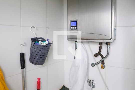 Área de serviço de apartamento à venda com 3 quartos, 85m² em Jardim Sao Caetano, São Caetano do Sul