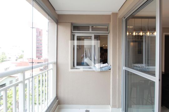 Varanda da Sala de apartamento à venda com 3 quartos, 83m² em Aeroporto, Belo Horizonte