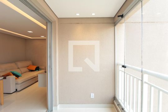 Varanda da Sala de apartamento à venda com 3 quartos, 83m² em Aeroporto, Belo Horizonte