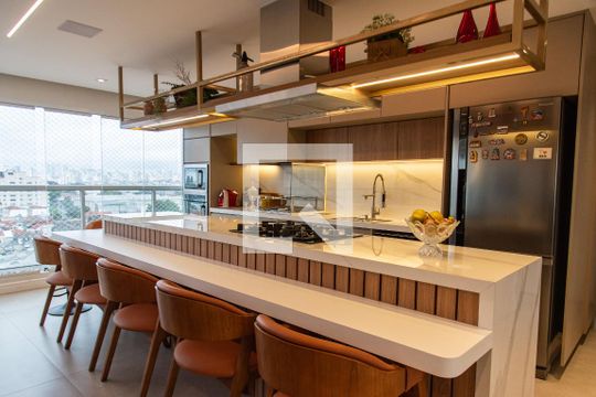 Cozinha de apartamento à venda com 3 quartos, 112m² em Ipiranga, São Paulo