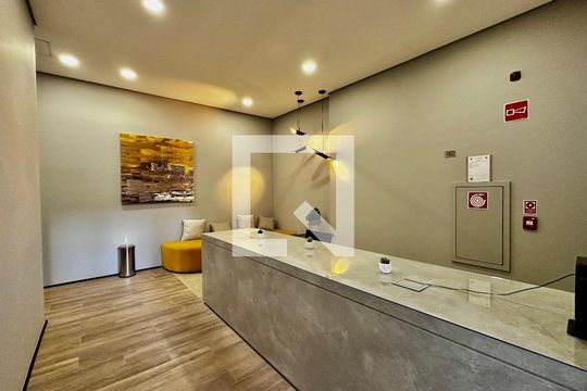 Hall Social Bloco de kitnet/studio à venda com 0 quarto, 25m² em Campo Belo, São Paulo