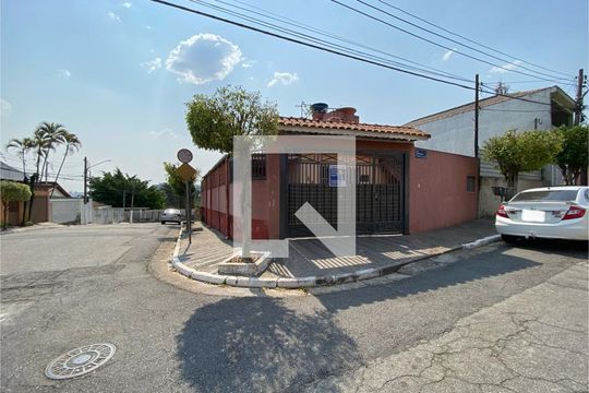 Fachada com plaquinha de casa à venda com 2 quartos, 84m² em Vila Nova Mazzei, São Paulo