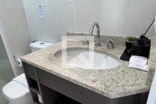 Banheiro Studio de kitnet/studio para alugar com 1 quarto, 20m² em Vila Mariana, São Paulo