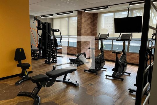 Área comum - Academia de kitnet/studio para alugar com 1 quarto, 20m² em Vila Mariana, São Paulo