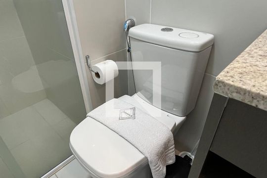 Banheiro Studio de kitnet/studio para alugar com 1 quarto, 20m² em Vila Mariana, São Paulo