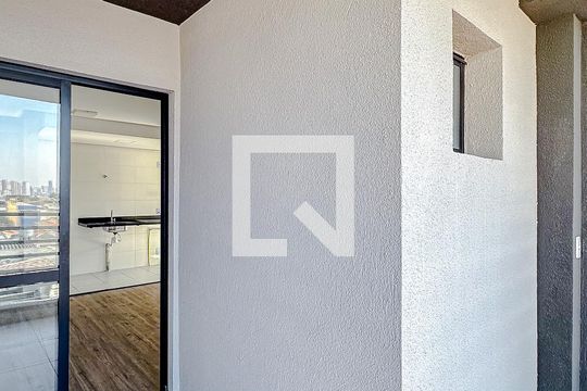 Varanda da Sala de apartamento para alugar com 2 quartos, 43m² em Quarta Parada, São Paulo